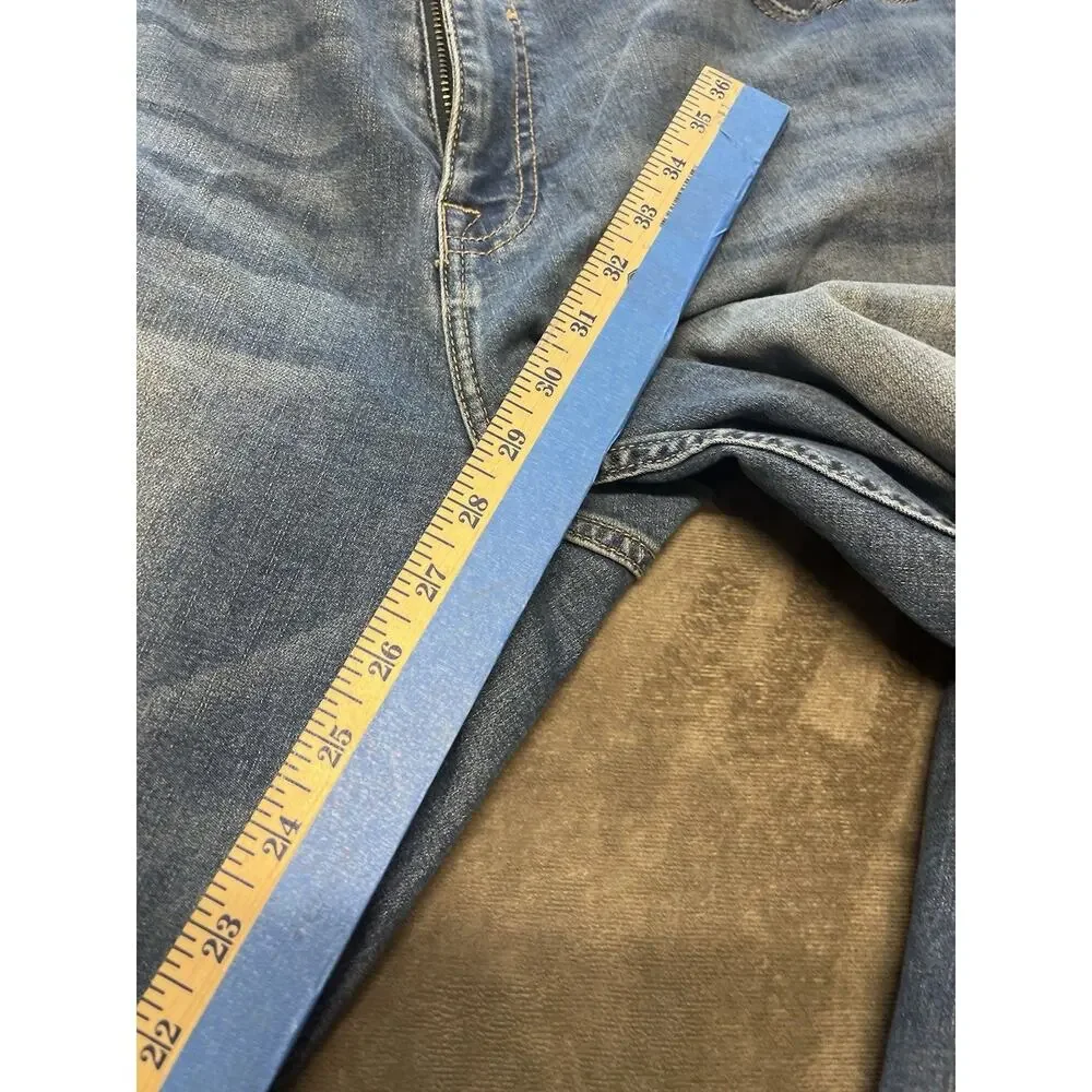 Vigoss THOMPSON TOMBOY Size 20 High Rise Ankle Straight Jeans Denim Pants 38x28 - Picture 4 of 9